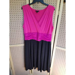 Fashion Bug Color Block Dress, Size 1X